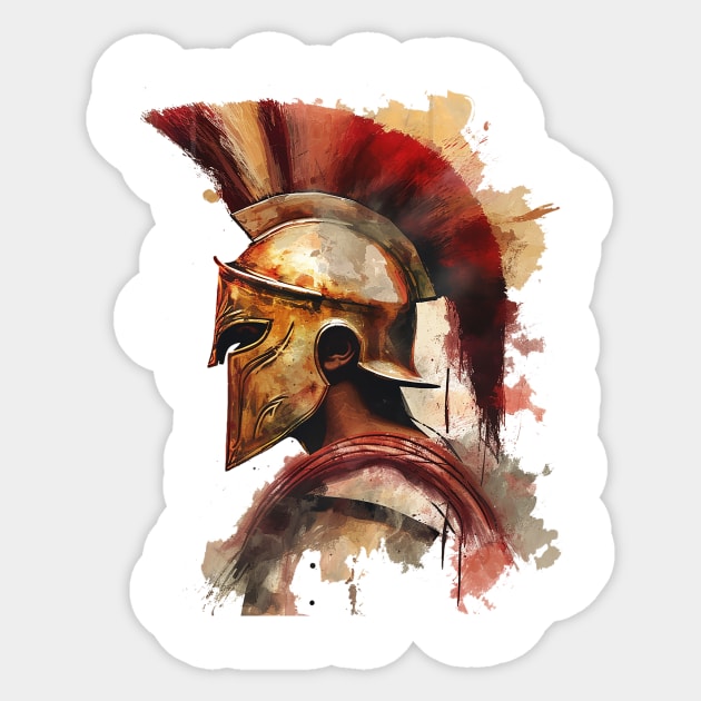 leonidas Sticker by enzo studios